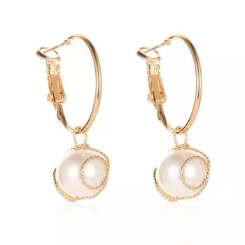 Простые серьги в стиле ретро, стильные женские серьги, модные женские аксессуары