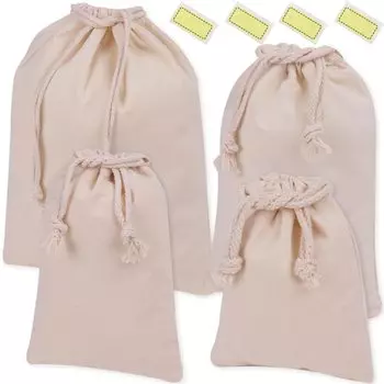 Простые шнурки 30 x Японский хлопковый шнурок для хранения аксессуаров Аксессуары Разное Легко для походов Фестивали 4 LM (Аупул) Сумка, 40см,