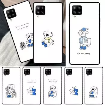 Простые штрихи чехол для Samsung Galaxy A54 A34 A14 A13 A52S A12 A22 A32 A52 A72 A71 A51 A33 A53 чехол Samsung A73 5G