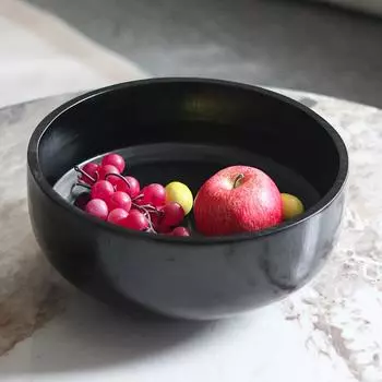 Простые скандинавские круглые украшения, фруктовая тарелка, миска для закусок, украшения для комнаты-образца, журнальный столик, офис продаж отеля, мягкие украшения