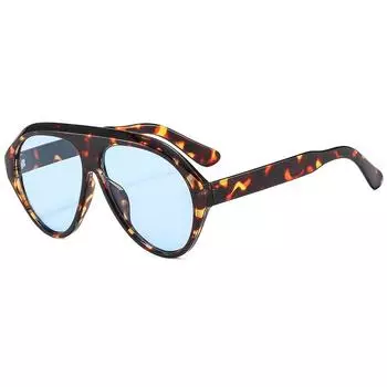 Простые солнцезащитные очки, универсальные очки Toad с большой оправой для световой доски, разноцветные классические очки для пилотов Regular