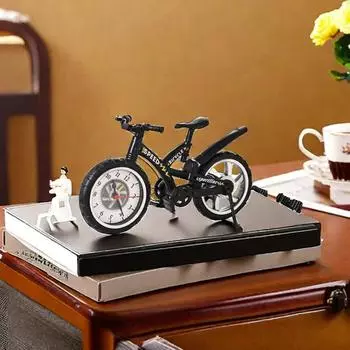 Простые творческие индивидуальные большие часы на сиденье велосипеда, бесшумные, не тикающие, для кабинета, спальни, кухни, декоративные часы