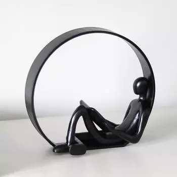 Простые украшения для чтения, круговые модели для чтения, отдел продаж, спальня, кабинет, гостиная, вход, украшение