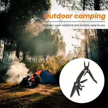 Простые в использовании плоскогубцы для путешествий, многоразовые, удобные, из нержавеющей стали, многофункциональные, для улицы