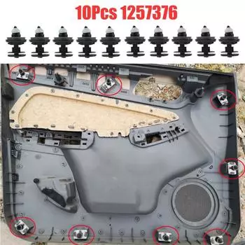 Простые в использовании зажимы для крепления для Ford For Focus, набор из 10 штук