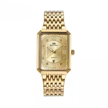 Простые высококачественные квадратные часы с календарем и кварцевыми часами