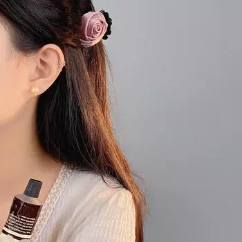 Простые жемчужные серьги для женщин, универсальные элегантные высококачественные серьги во французском стиле