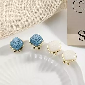 Простые женские серьги ручной работы для женщин