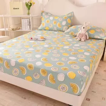 Простыни для дома, наматрасники на лето, весну и зиму с резинкой (Без наволочки) 90*200cm