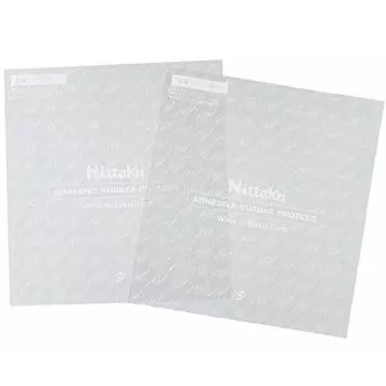 Простыни для настольного тенниса Nittaku, клейкая резиновая защита, 20 шт. NL-9648 чистый