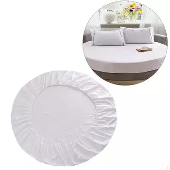 ПРОСТЫНИ ПОЛНЫЕ НА КРУГЛЫХ ПОКРЫТИЯХ White
