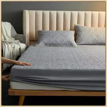 Простыни, простыни, водонепроницаемые и моющиеся для младенцев и детей, большие матрасы, большая дышащая цельная кровать для сна 90x200x30cm белый