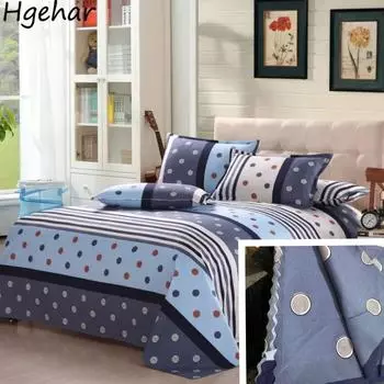 Простыни с принтом Twin Queen Full Size Nordic Style Simple Mattress Cover Breathable Durable Flat Sheet Bed Cover Adults Simple 110X230cm