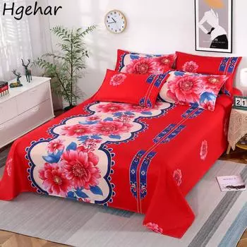 Простыни толстые бытовые стираные, нежные для кожи, односпальные, двуспальные, роскошные, всесезонные, универсальные, покрывала для спальни, дома 120x230cm