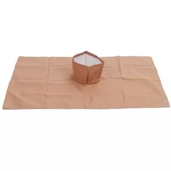 Простыня для массажного стола из чистого хлопка, простая моющаяся профессиональная косметическая простыня для салона красоты 50 X 80cm света загар