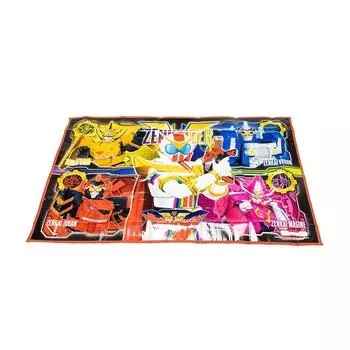 Простыня для отдыха Asahi Koyo Kikai Sentai Senkaiger, 1 шт., черная, ширина 60 см, высота 90 см, SR-S21, прибл.
