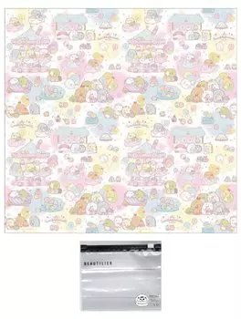 Простыня для отдыха Sumikkogurashi LL для людей 2 татами 180 x 180 см коврик для отдыха складной комплект слайдер 4~5 San-X (Простыня для отдыха, сумка)