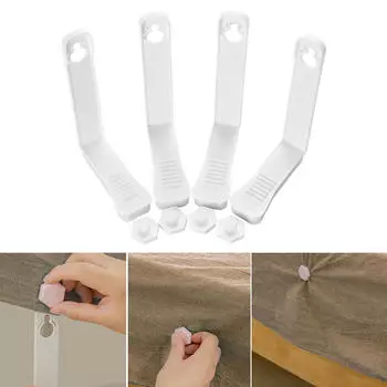 Простыня из 4 шт./компл. Держите наматрасники White2