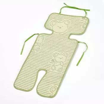 Простыня из бамбукового волокна для детской коляски, подушка для сиденья детской коляски, противоаллергенный коврик для зонтика в машину, 1 шт. 1 pc