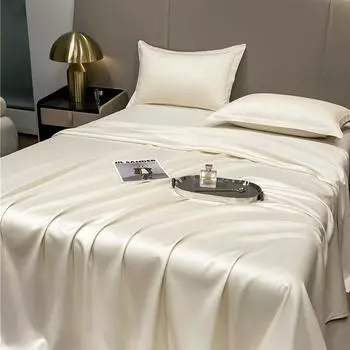 Простыня из стираного хлопка, мягкая удобная одноместная двуспальная простыня размера «queen-size», мягкое покрывало (Наволочка можно заказать) 48x74cm 2pcs