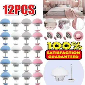 Простыня Квилт Зажим Один Ключ Разблокировать Пододеяльник Фиксированный Зажим Нескользящая Пряжка Одеяла Фиксированный Зажим Тапочки Носки Органайзер 4PCS серый