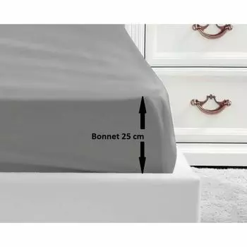 Простыня Lovely Home Светло-серая 180 х 200 180 х 200 см