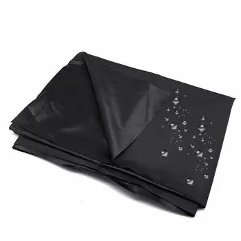 Простыня Покрывало для секс-игр Простыня для пикника Универсальная ПВХ Водонепроницаемая Черная TaRiss s 1,5 м x 2,2 м