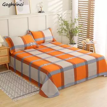 Простыня простая удобная Четыре сезона современная стираная покрывало для кровати благоприятное для кожи домашнее студенческое покрывало односпальное двуспальное новое 150cmx230cm