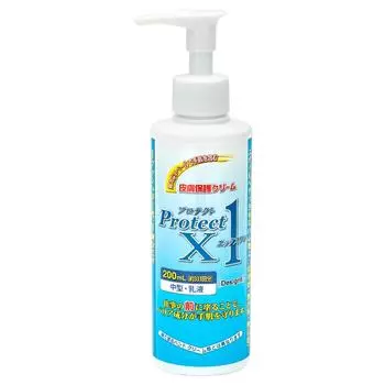 Protect X1 Skin Protection Stain Highly Hand Whole Dry Size Cream, Профилактика, Очищение, Увлажнение, Уход, Тело, Без запаха, (Средний 200мл)