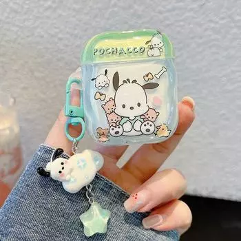 Protective Case Airpods4 Protective Case Active Noise Reduction Apple 3 Generation Bluetooth Earbuds Case Pro 2 Earphone Sleeves Korean Style Fun Ins Apple Airpods Pro [Cute Cartoon Pacha] Pendant