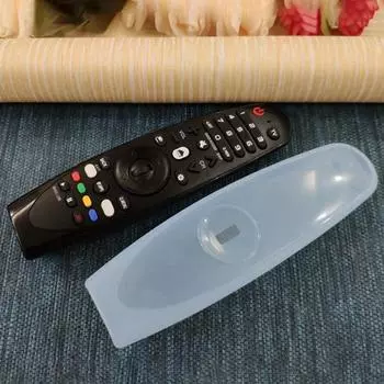 Protective Case Cover Durable Transparent Visible Remote Control Cover Portable Protective Cover прозрачный
