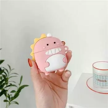 Protective Case Pro1/2 Generation Apple Wireless Bluetooth Earbuds Case Airpodspro2 Silicone Drop-Resistant Couple Soft Case 4/5 Generation Female Apple AirPods Pro2 Pink MengMeng Dragon