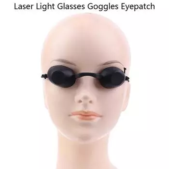 Защитная повязка на глаз Лазерный свет Очки Защитные очки IPL Beauty Clinic Черный