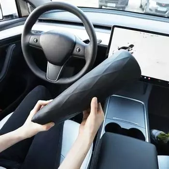 Protective Scratch Resistant Cover Soft And Foldable Fabric Long Lasting Usage Armrest Box Cover чёрный