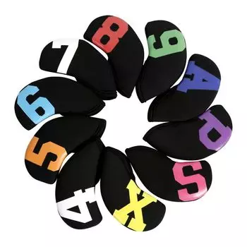 Protector Protective Cover Protector Case Golf Iron Covers Set Golf Head Cover Golf Iron Headcover