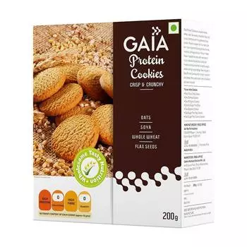 Протеиновое печенье (200 г), Protein Cookies, Gaia