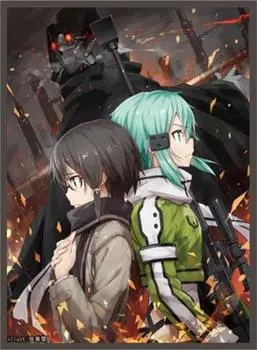 Протектор игровой карты Frontier Shino Asada Death Market «Sinon & & Gun/illust Gamiran» [Комикс 90/C90]