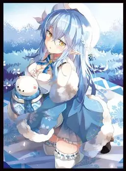 Протектор карты Богини Хаоса Санкури 2020 «Vtuber Lamy/illust Nyokipau» [(Воздуха) осень]