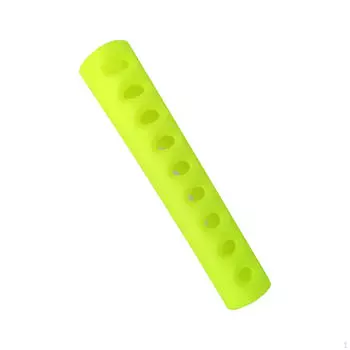 Протектор шланга регулятора с вентиляцией длиной 3,9 дюйма, подходит для профессиональных аксессуаров диаметром 12,6 мм. жёлтый