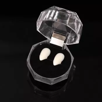 Протезы на Хэллоуин, клыки вампира, зубы зомби, подтяжки белого тигра, костюм для игр, реквизит для вечеринки 13mm