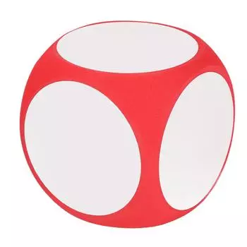 Протираемые кубики кубические портативные очищаемые кубики с надписями яркие цветные пустые обучающие принадлежности красные красный