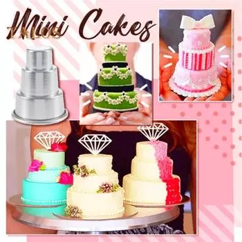 Противень для торта, антидеформационная, прозрачная текстура, алюминиевый сплав, замечательная, устойчивая к высоким температурам, 3-х ярусная форма для торта, принадлежности для хлебобулочных изделий M