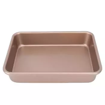Противень для выпечки из углеродистой стали Противень для выпечки с антипригарным покрытием Прямоугольный противень Портативный многофункциональный S Small Rectangular