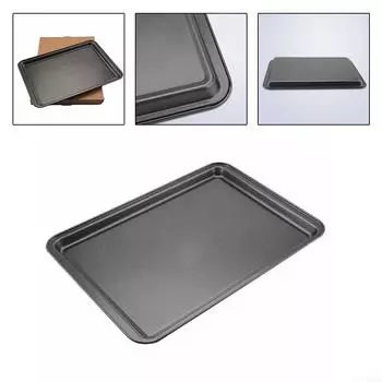 Противень для выпечки из углеродистой стали с антипригарным покрытием, устойчивый к царапинам