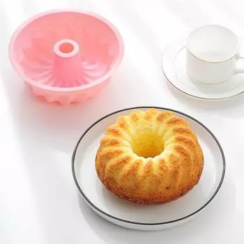 Противень для выпечки тортов, который можно мыть в посудомоечной машине, равномерно нагреваемый силиконовый противень премиум-класса, практичный гаджет для приготовления тортов синий