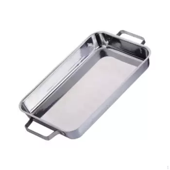 Противень из нержавеющей стали с ручками для подачи индейки и курицы Argent