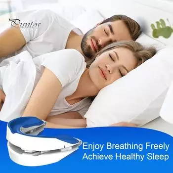 Противохраповая капа регулируемая BPA латекс без BPA мужчины женщины универсальный лучший ночной сон против храпа капа устройство белый/синий