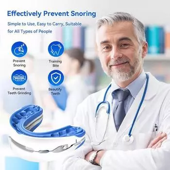 Противохраповая капа регулируемая BPA латекс без BPA мужчины женщины универсальный лучший ночной сон против храпа капа устройство