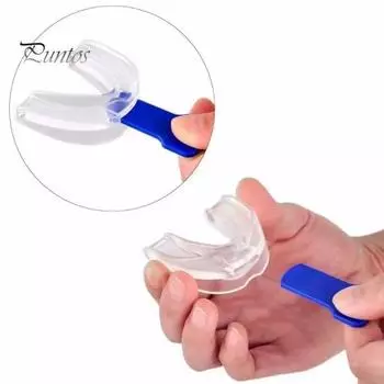 Противохраповая капа регулируемая BPA латекс без BPA мужчины женщины универсальный лучший ночной сон против храпа капа устройство синий