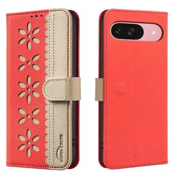 Противокражный RFID чехол для Samsung Galaxy A25 5G Coque Кошелек Флип Кожаный Защитный Чехол A25 красный